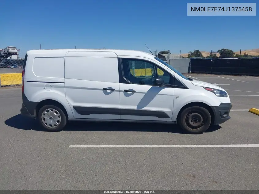 2018 Ford Transit Connect Xl VIN: NM0LE7E74J1375458 Lot: 45603949
