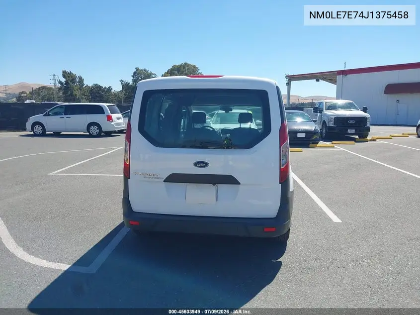 2018 Ford Transit Connect Xl VIN: NM0LE7E74J1375458 Lot: 45603949