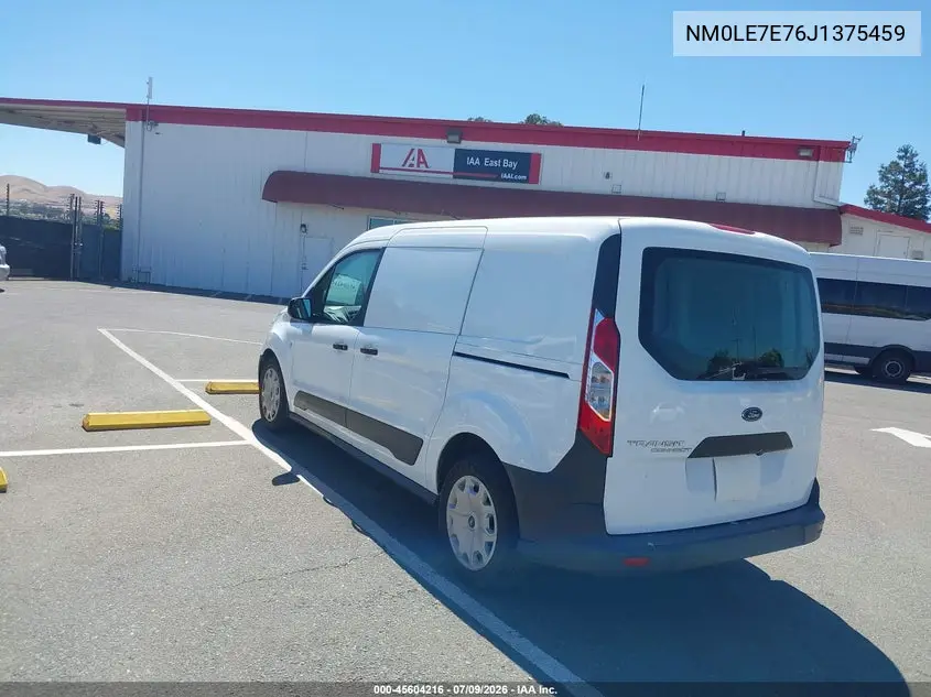 2018 Ford Transit Connect Xl VIN: NM0LE7E76J1375459 Lot: 45604216