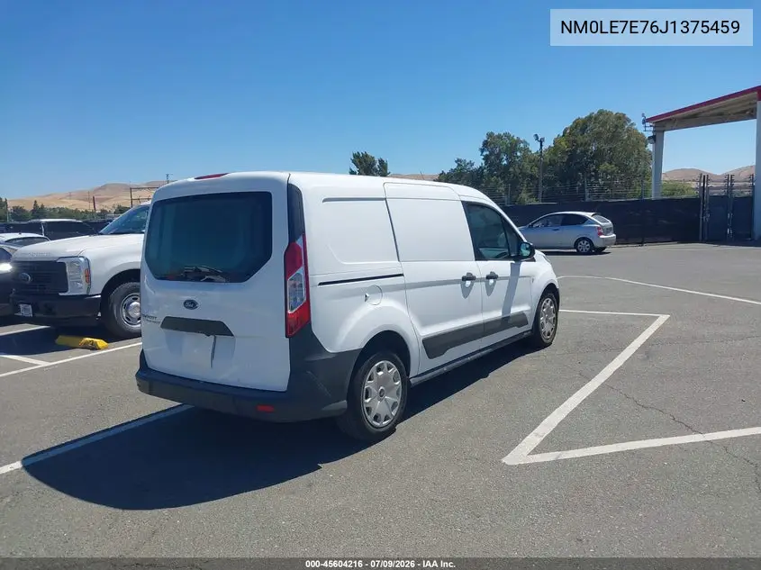 2018 Ford Transit Connect Xl VIN: NM0LE7E76J1375459 Lot: 45604216