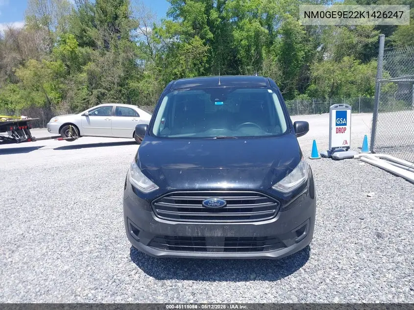 2019 Ford Transit Connect Xl VIN: NM0GE9E22K1426247 Lot: 45111094