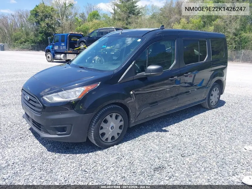 2019 Ford Transit Connect Xl VIN: NM0GE9E22K1426247 Lot: 45111094