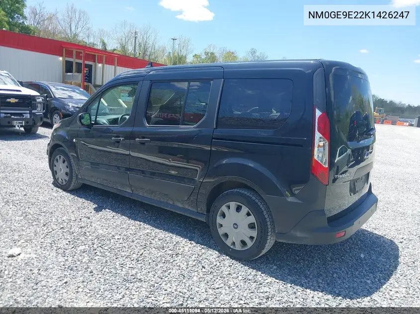 2019 Ford Transit Connect Xl VIN: NM0GE9E22K1426247 Lot: 45111094