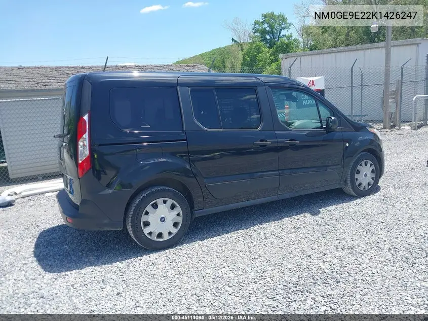 2019 Ford Transit Connect Xl VIN: NM0GE9E22K1426247 Lot: 45111094