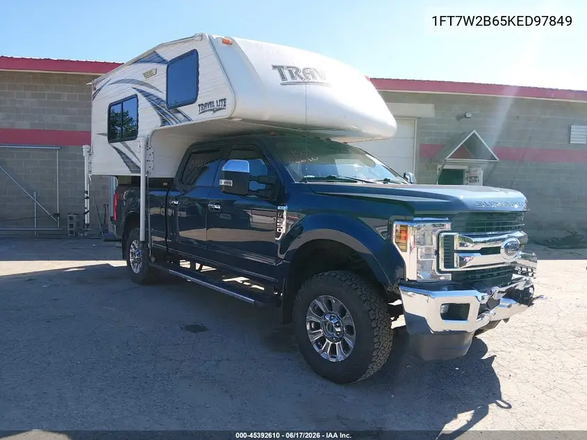 2019 Ford F-250 King Ranch/Lariat/Platinum/Xl/Xlt VIN: 1FT7W2B65KED97849 Lot: 45392610