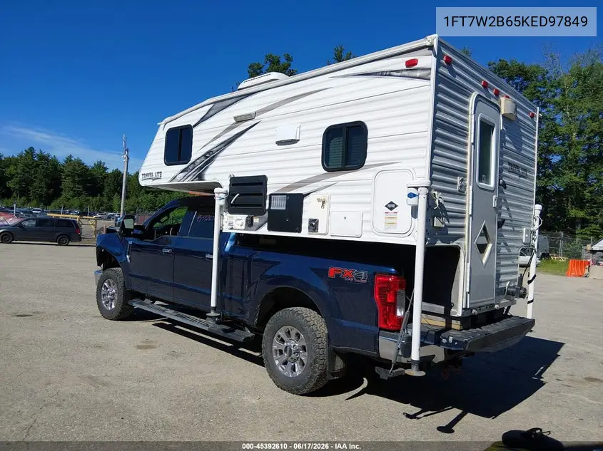 2019 Ford F-250 King Ranch/Lariat/Platinum/Xl/Xlt VIN: 1FT7W2B65KED97849 Lot: 45392610