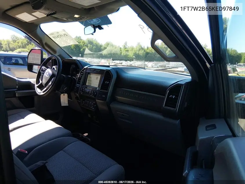 2019 Ford F-250 King Ranch/Lariat/Platinum/Xl/Xlt VIN: 1FT7W2B65KED97849 Lot: 45392610
