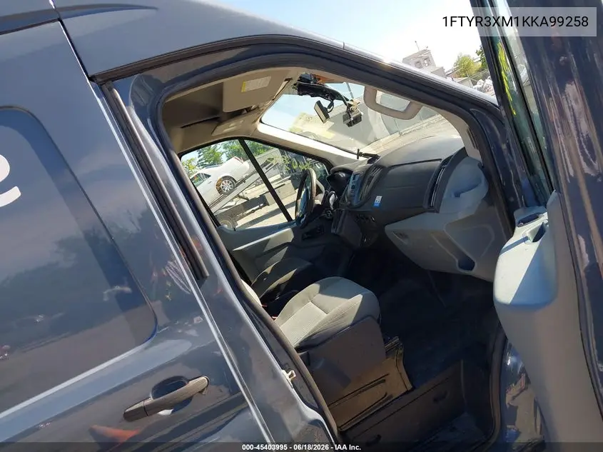 2019 Ford Transit-250 VIN: 1FTYR3XM1KKA99258 Lot: 45403995
