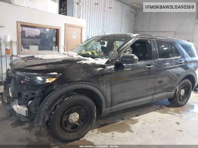 1FM5K8AW3LGA95369 2020 Ford Police Interceptor Utility