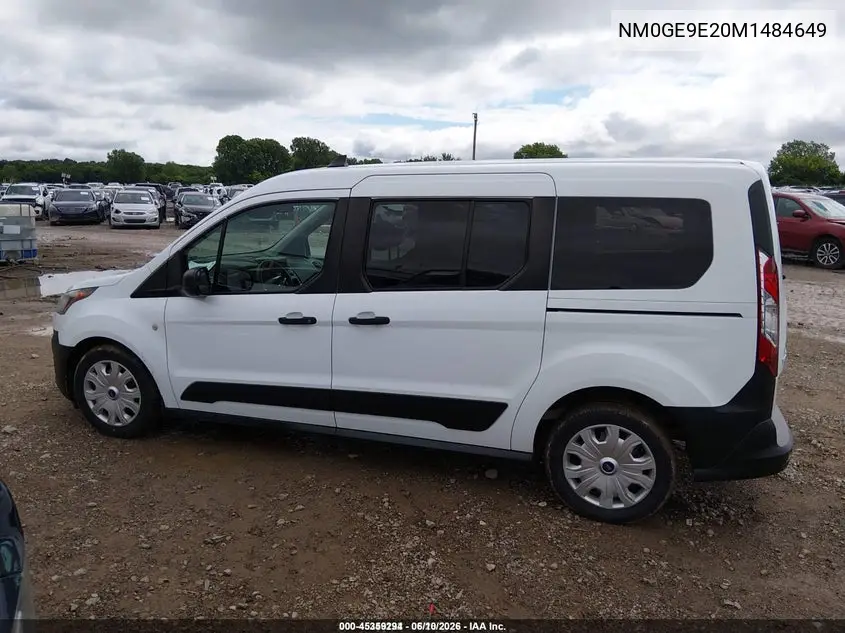 2021 Ford Transit Connect Xl Passenger VIN: NM0GE9E20M1484649 Lot: 45359294