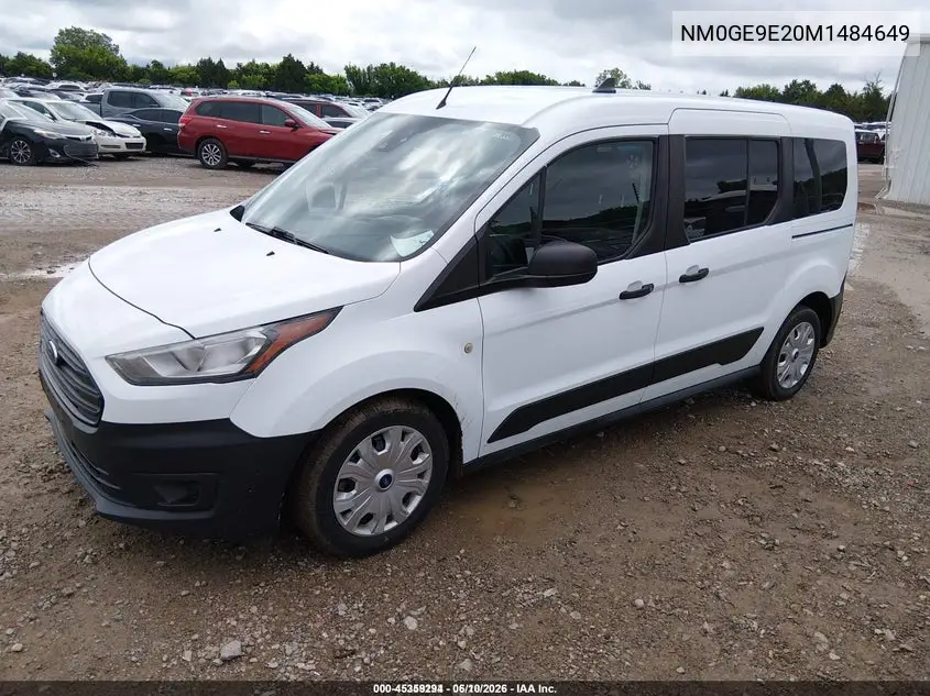 2021 Ford Transit Connect Xl Passenger VIN: NM0GE9E20M1484649 Lot: 45359294
