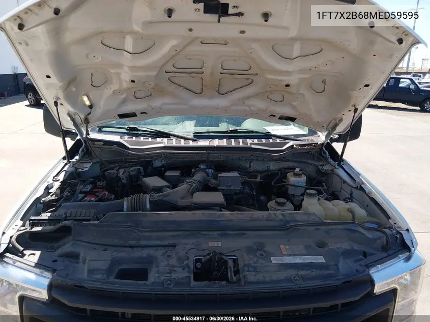 2021 Ford F-250 Lariat/Xl/Xlt VIN: 1FT7X2B68MED59595 Lot: 45534917