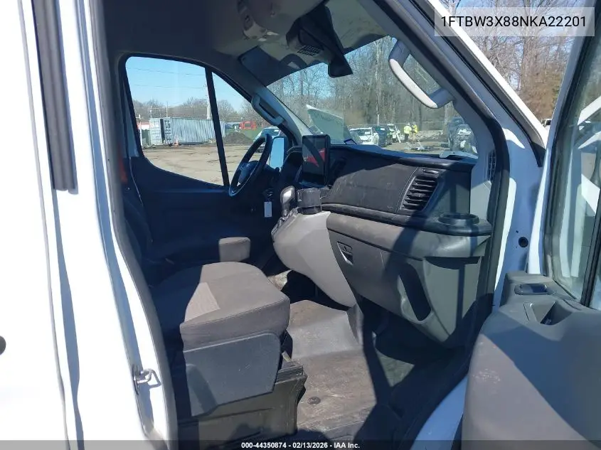 1FTBW3X88NKA22201 2022 Ford Transit-350 Cargo Van