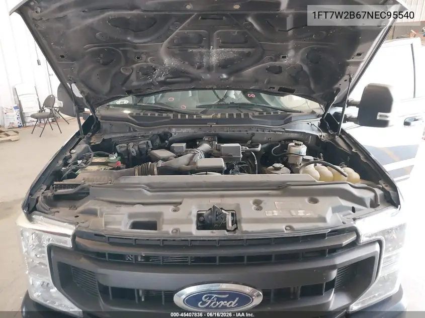 2022 Ford F-250 VIN: 1FT7W2B67NEC95540 Lot: 45407836