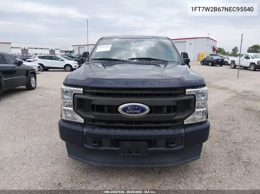 2022 Ford F-250 VIN: 1FT7W2B67NEC95540 Lot: 45407836