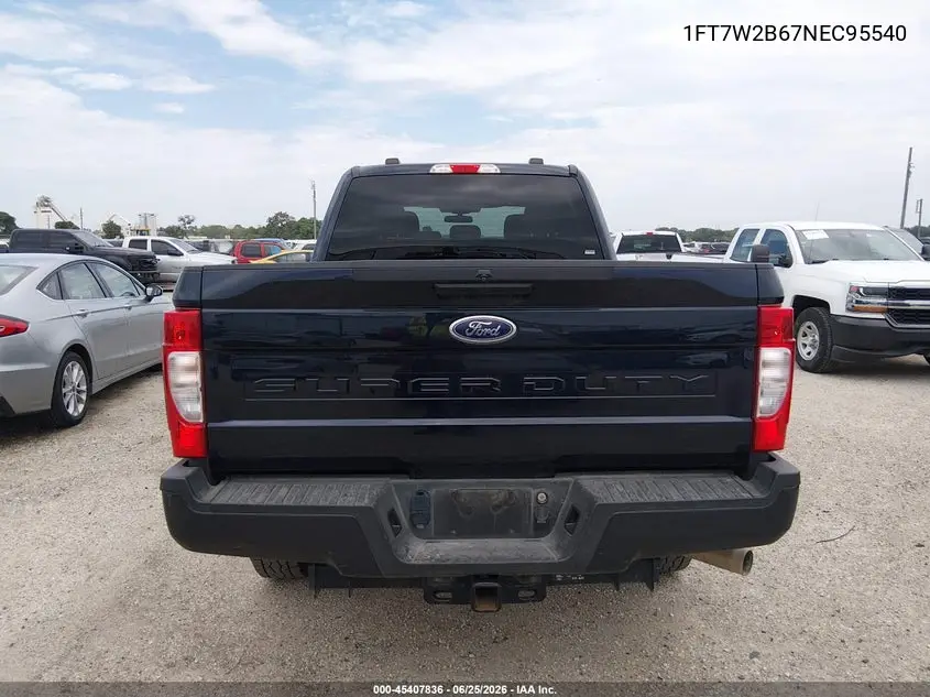 2022 Ford F-250 VIN: 1FT7W2B67NEC95540 Lot: 45407836