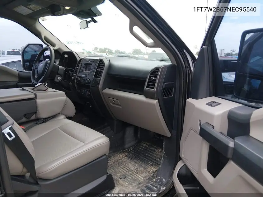 2022 Ford F-250 VIN: 1FT7W2B67NEC95540 Lot: 45407836