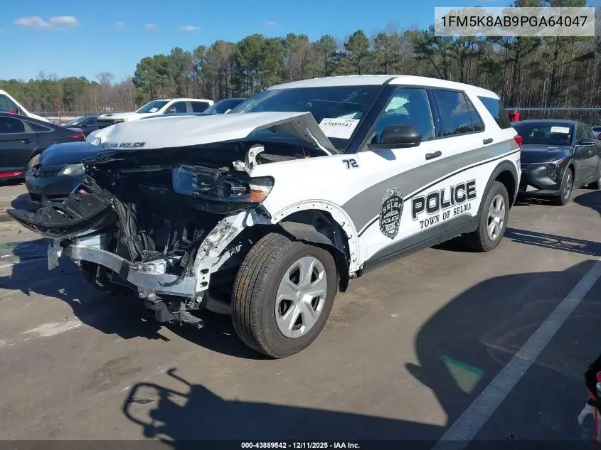 1FM5K8AB9PGA64047 2023 Ford Police Interceptor Utility