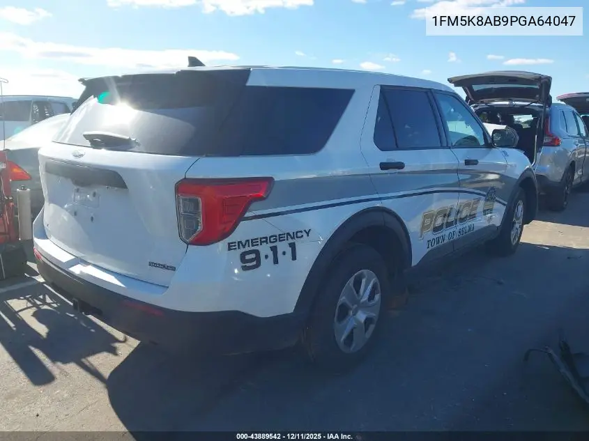1FM5K8AB9PGA64047 2023 Ford Police Interceptor Utility