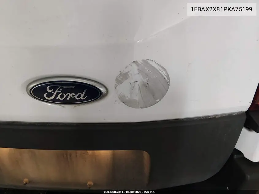 2023 Ford Transit-350 Passenger Van Xl VIN: 1FBAX2X81PKA75199 Lot: 45352214