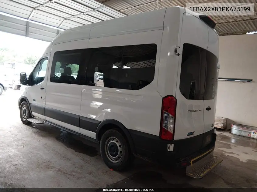 2023 Ford Transit-350 Passenger Van Xl VIN: 1FBAX2X81PKA75199 Lot: 45352214