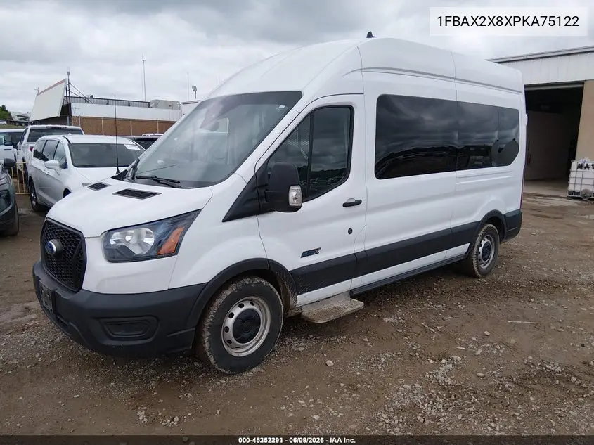 2023 Ford Transit-350 Passenger Van Xl VIN: 1FBAX2X8XPKA75122 Lot: 45352291