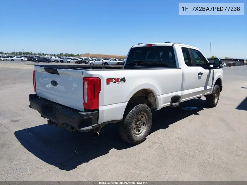 2023 Ford F-250 Xl VIN: 1FT7X2BA7PED77238 Lot: 45481996