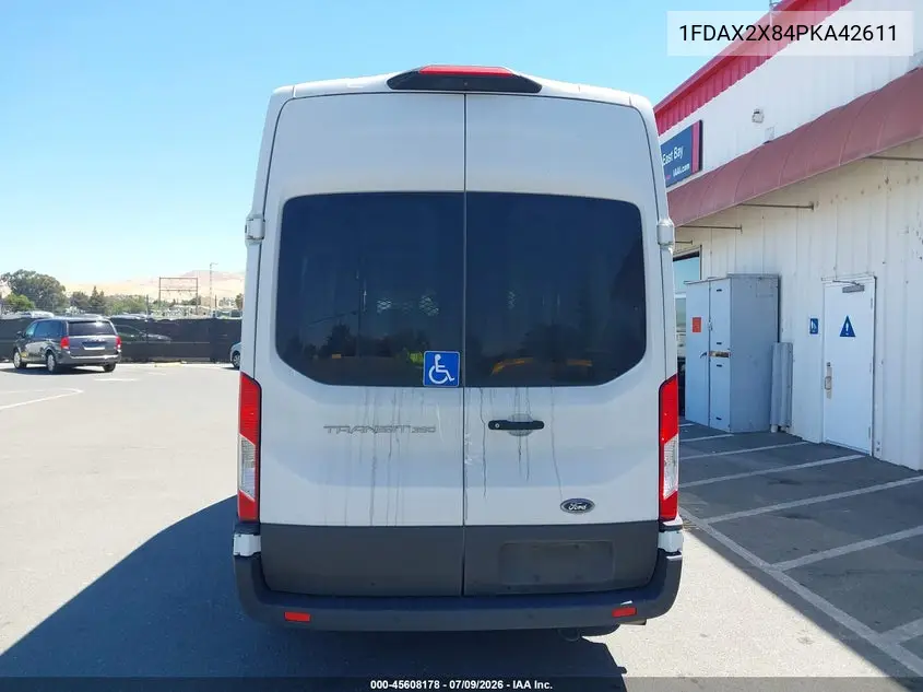 2023 Ford Transit-350 Passenger Van Xl VIN: 1FDAX2X84PKA42611 Lot: 45608178