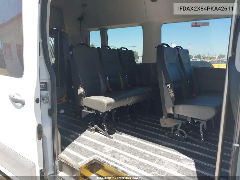 2023 Ford Transit-350 Passenger Van Xl VIN: 1FDAX2X84PKA42611 Lot: 45608178