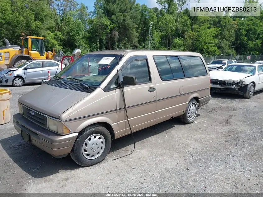 1993 Ford Aerostar VIN: 1FMDA31U0PZB80213 Lot: 45223143