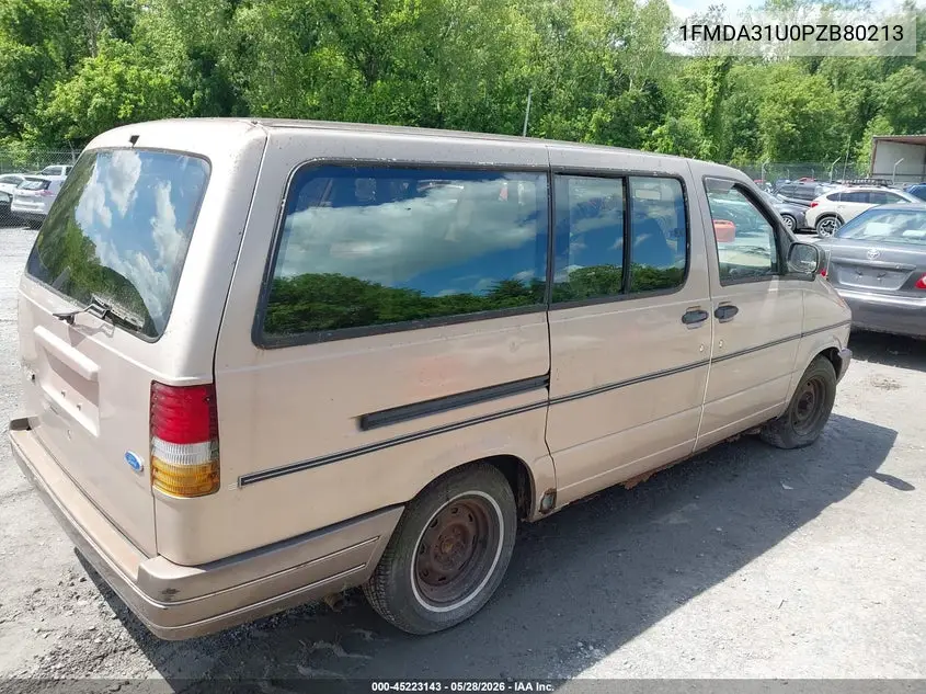 1993 Ford Aerostar VIN: 1FMDA31U0PZB80213 Lot: 45223143