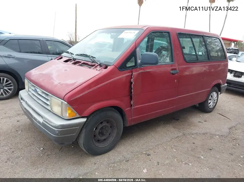1997 Ford Aerostar Xlt VIN: 1FMCA11U1VZA13422 Lot: 44894704