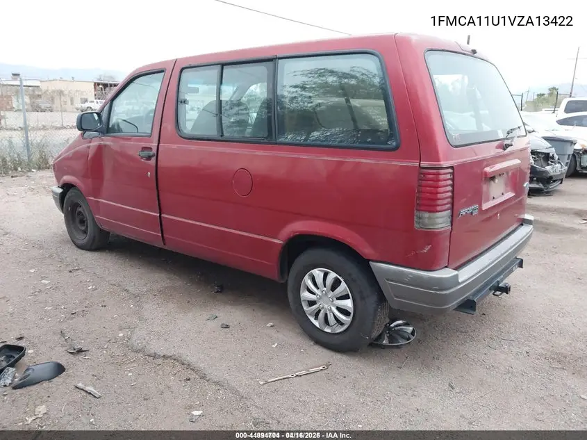 1997 Ford Aerostar Xlt VIN: 1FMCA11U1VZA13422 Lot: 44894704