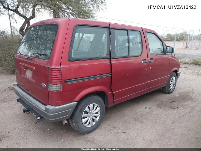 1997 Ford Aerostar Xlt VIN: 1FMCA11U1VZA13422 Lot: 44894704