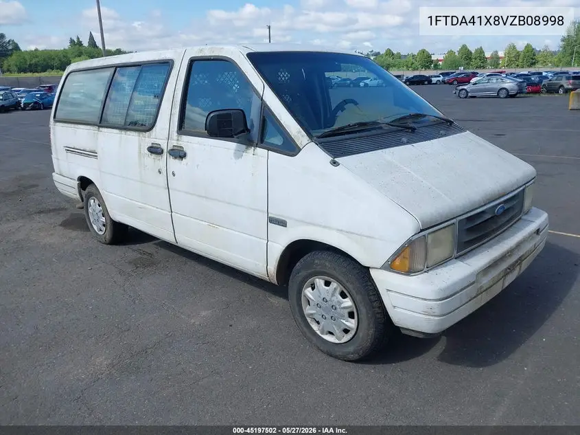 1997 Ford Aerostar Xlt VIN: 1FTDA41X8VZB08998 Lot: 45197502