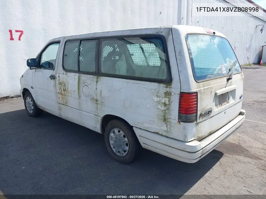 1997 Ford Aerostar Xlt VIN: 1FTDA41X8VZB08998 Lot: 45197502