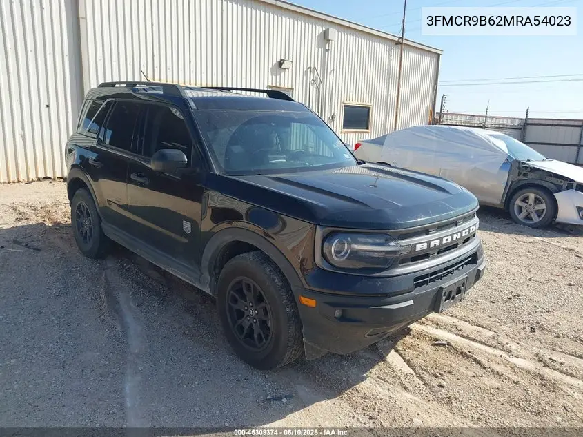 2021 Ford Bronco Sport Big Bend VIN: 3FMCR9B62MRA54023 Lot: 45309374