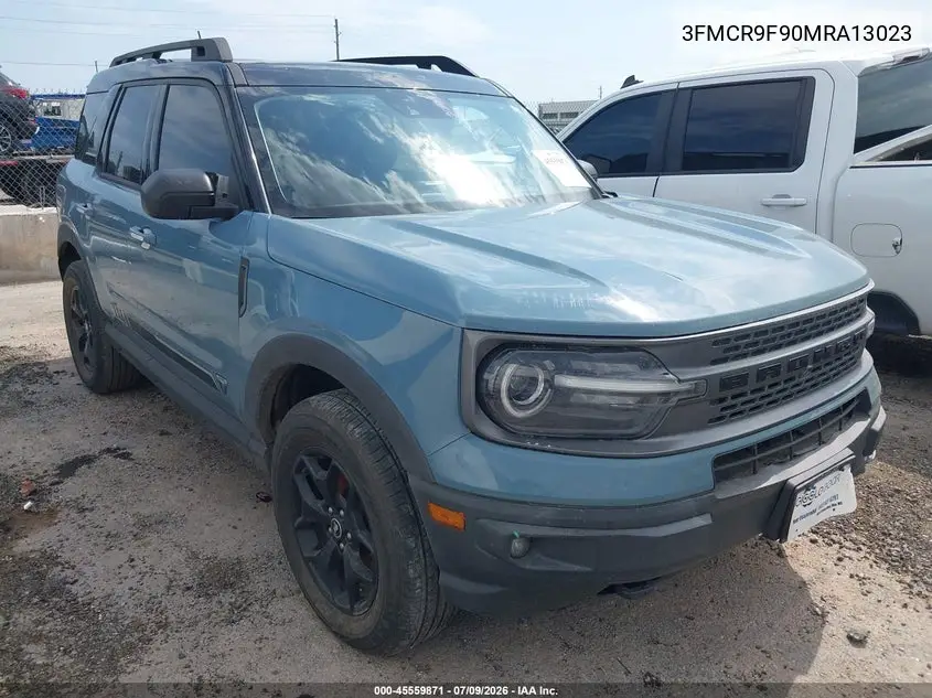 2021 Ford Bronco Sport First Edition VIN: 3FMCR9F90MRA13023 Lot: 45559871