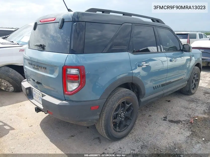 2021 Ford Bronco Sport First Edition VIN: 3FMCR9F90MRA13023 Lot: 45559871