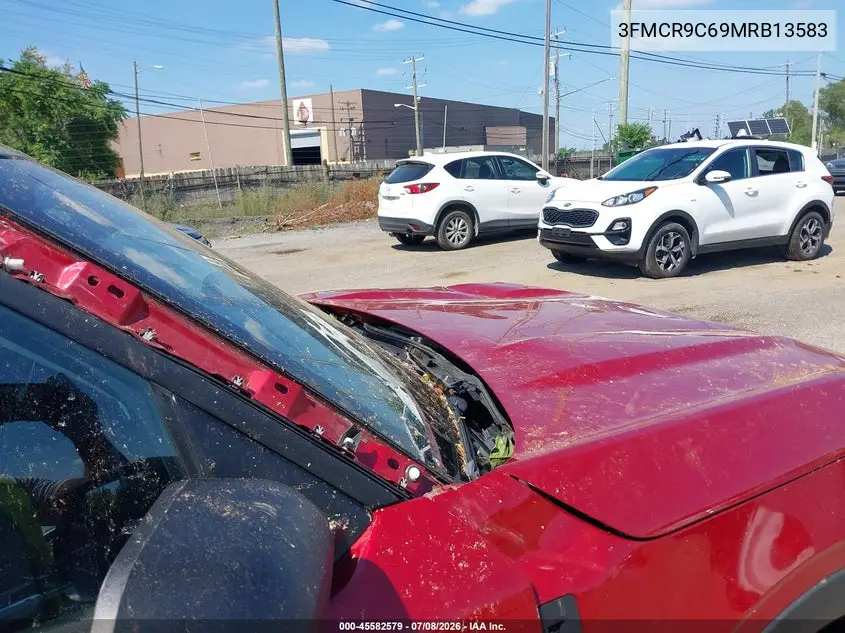 2021 Ford Bronco Sport Outer Banks VIN: 3FMCR9C69MRB13583 Lot: 45582579