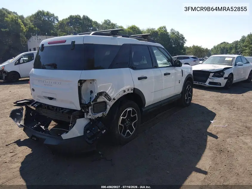 2021 Ford Bronco Sport Big Bend VIN: 3FMCR9B64MRA52855 Lot: 45620827