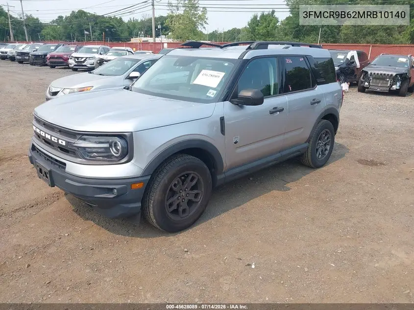 2021 Ford Bronco Sport Big Bend VIN: 3FMCR9B62MRB10140 Lot: 45628089