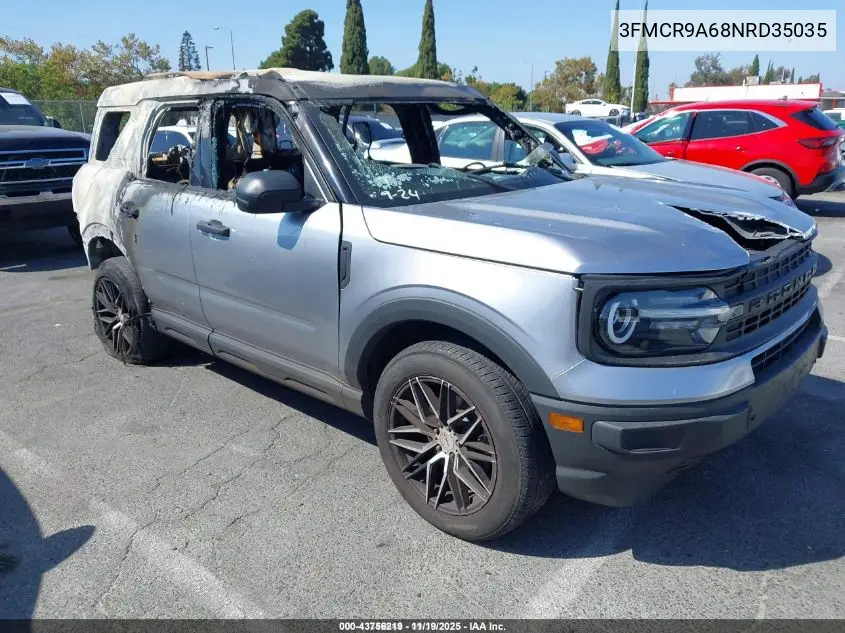 3FMCR9A68NRD35035 2022 Ford Bronco Sport