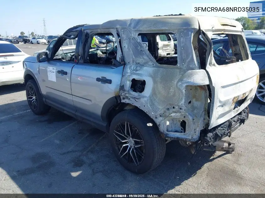 3FMCR9A68NRD35035 2022 Ford Bronco Sport