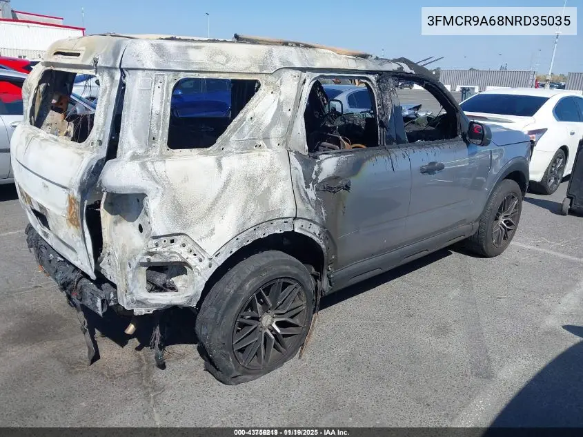 3FMCR9A68NRD35035 2022 Ford Bronco Sport