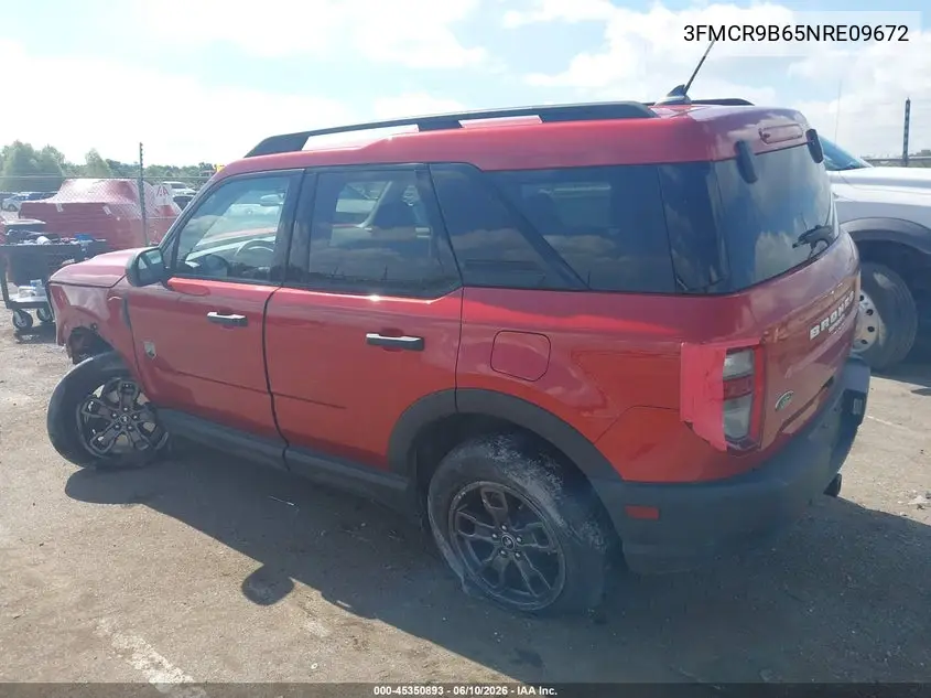 2022 Ford Bronco Sport Big Bend VIN: 3FMCR9B65NRE09672 Lot: 45350893