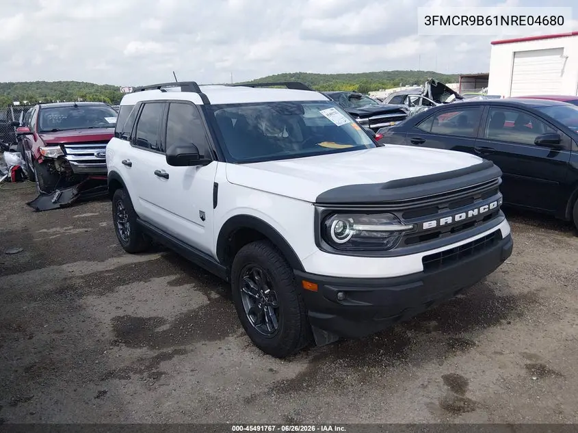 2022 Ford Bronco Sport Big Bend VIN: 3FMCR9B61NRE04680 Lot: 45491767