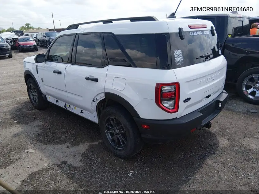 2022 Ford Bronco Sport Big Bend VIN: 3FMCR9B61NRE04680 Lot: 45491767