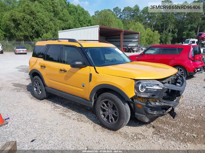2022 Ford Bronco Sport Big Bend VIN: 3FMCR9B65NRD96406 Lot: 45502780