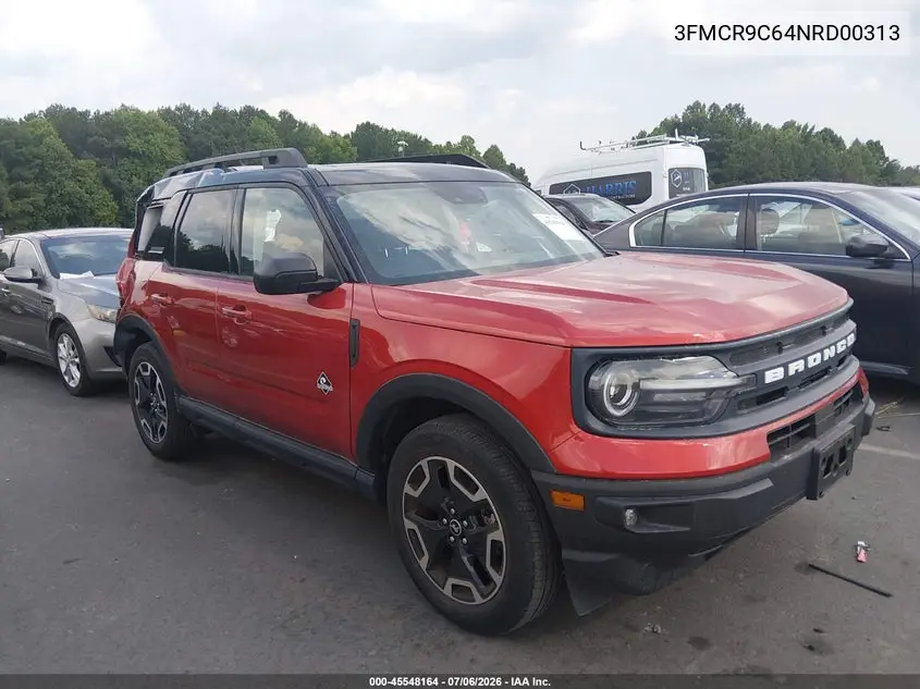 2022 Ford Bronco Sport Outer Banks VIN: 3FMCR9C64NRD00313 Lot: 45548164